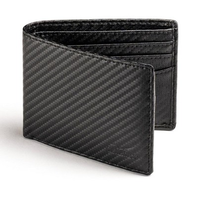 Men's Genuine Leather Slim Bifold RFID Wallet