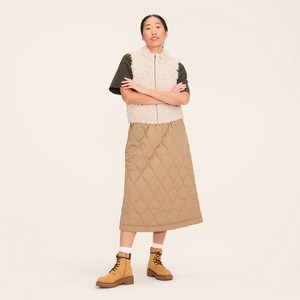 Women's Loopy Yarn Sweater Vest - Woolrich x Target Cream - 1 of 4