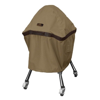 Classic Accessories Hickory Heavy Duty Kamado Ceramic BBQ Grill Cover, X Large