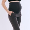 Women's Mia Secret Fit Over the Belly Slim Straight Leg Pant | Motherhood Maternity - 4 of 4