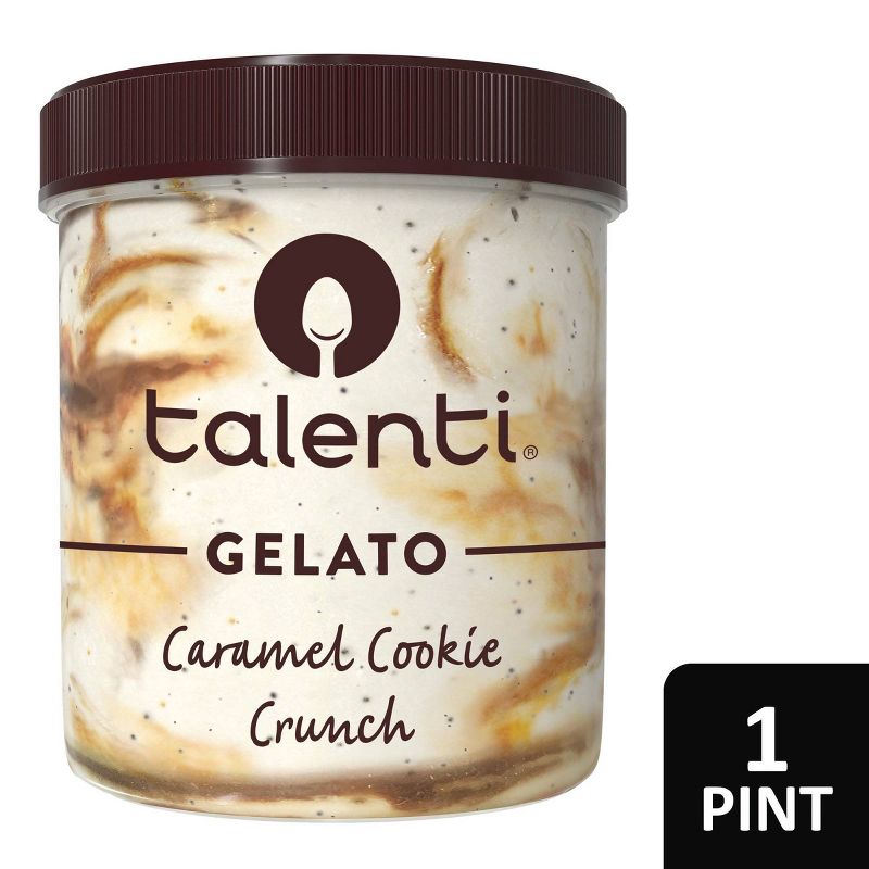 Talenti Caramel Cookie Crunch Gelato - 16oz, 1 of 10