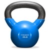 Philosophy Gym Vinyl Coated Cast Iron Kettlebell Weights  - Blue - 2 of 4