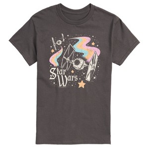Men's - Star Wars - TIE Fighters Celestial Ships Short Sleeve Graphic T-Shirt - 1 of 4