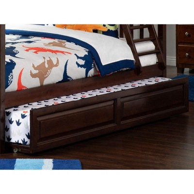 AFI Furnishings Raised Panel Trundle Twin Walnut