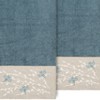 Linum Home Textiles 100% Turkish Cotton BRAELYN Embellished Towel Set - 2 of 2