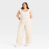 Women's Ruffle Sleeve Smocked Tank Top - Wild Fable™ - 3 of 3