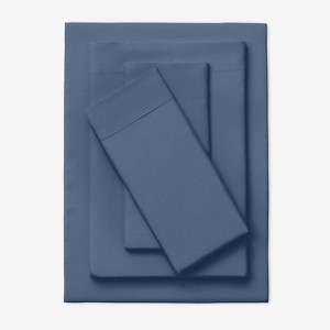 BrylaneHome BH Studio Solid Microfiber Sheet Set - 1 of 4