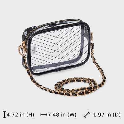Сумки A New Day Quilted Camera Crossbody Bag - A New Day™ Clear — фото 6