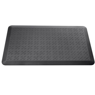 1'8"x3' Rectangle Floor Mat Black - Monoprice