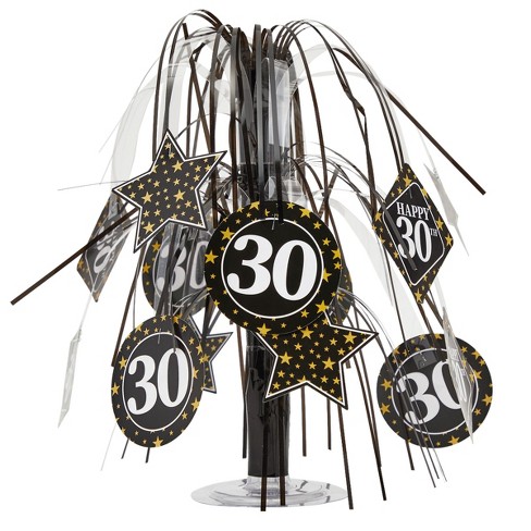 Sparkle And Bash 3 Pack Happy 30th Dining Table Centerpieces Decor For Anniversary Birthday Party Decorations 12 In Target