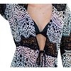 Women's Lace Tie Front Tunic - J.Valdi - 2 of 3