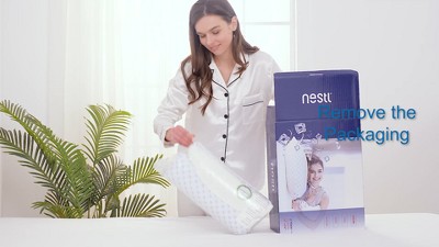 Adjustable Gel-Infused Memory Foam Cooling Body Pillow