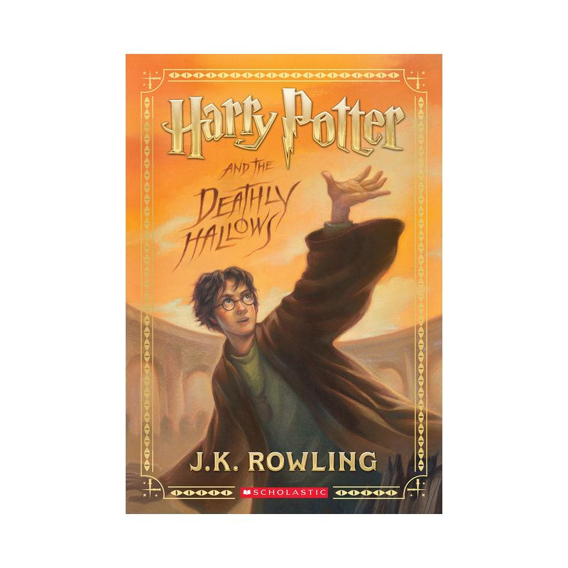Harry Potter and the Deathly Hallows (Harry Potter, Book 7) - by  J K Rowling (Paperback), 1 of 2