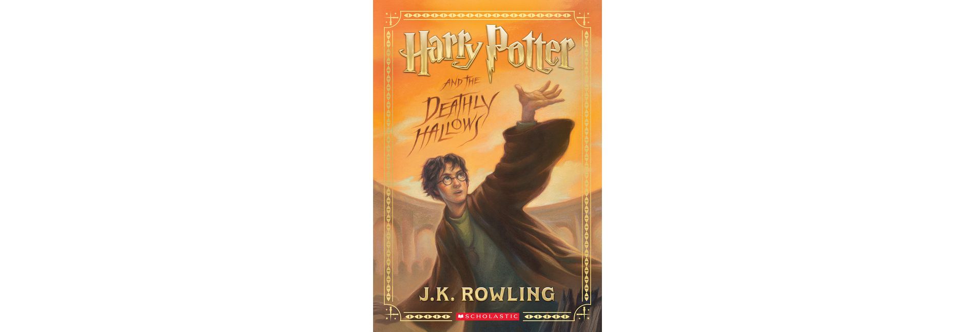 Harry Potter and the Deathly Hallows (Harry Potter, Book 7) - by  J K Rowling (Paperback)