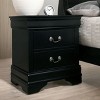 Kumasinova Classic Solid Wood Nightstand with English Dovetail Construction,Night Stand with Drawers,Bedside Table with Nickel Pulls for Bedroom - 4 of 4