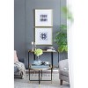 Fisfet 23.5¡° x 23.5" Grace Purple Agate Shadow Boxes Wall Art, Set of 2 - 4 of 4