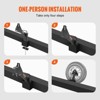VEVOR Spare Tire Carrier, Trailer Spare Tire Mount, 160 lbs Capacity, Utility Trailer Accessories Fits Most 4 & 5 & 6 & 8 Lugs - 4 of 4