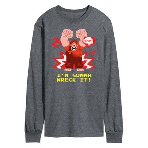 Men's - Disney - I'm Gonna Wreck It Long Sleeve Graphic T-Shirt - 1 of 3