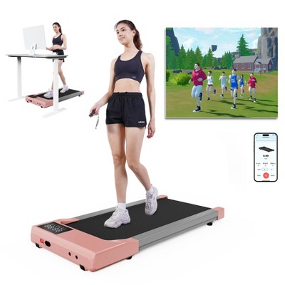 Superun super treadmills 15.55*39.37 inches run belt 2.5 Horsepower 2 in 1 Walking pad