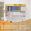 Wall Mounted Hair Color Organizer Rack Cabinet Station - 3 of 4