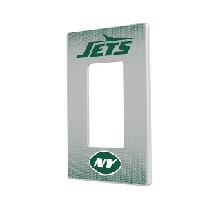 NFL AFC Teams Linen Hidden-Screw Light Switch Plate for Single Rocker - 1 of 4