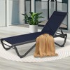Kozyard Patio Chaise Lounge Chair Full Aluminum Reclining Adjustable Chair for Poolside Sunbathing Beach - 2 of 4