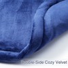 Heating Pad for Neck and Shoulders, 22"x19" Weighted Instant Heating Pads with 4 Heat Settings, Deeper Pain Relief, 2H Auto-Off Timer, Washable - 4 of 4