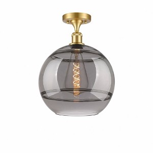 Rochester - 1 Light Semi-Flush Mount In Industrial Style-14.63 Inches Tall and 12 Inches Wide - 1 of 1