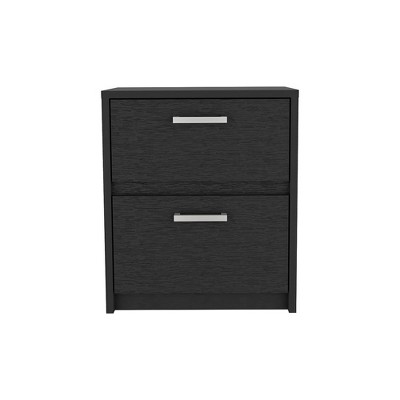 NicBex Nightstand with Drawers,Modern Side Table with Storage Space and Wood Frame,Bedside Table for Bedroom,Living Room