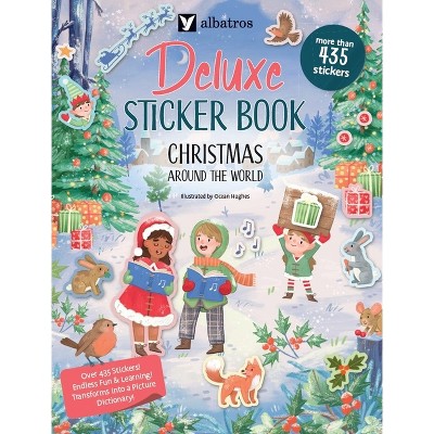 Christmas - (Deluxe Sticker Books) by  Joli Hannah (Paperback)