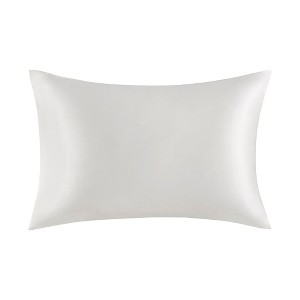 Gracie Mills Mirabel Solid Silk 100% Mulberry Single Pillowcase - 1 of 4