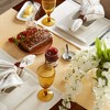 Design Imports Honey Gold Eco-Friendly Chambray Fine Ribbed Table Runner 13X72 Inches - 4 of 4