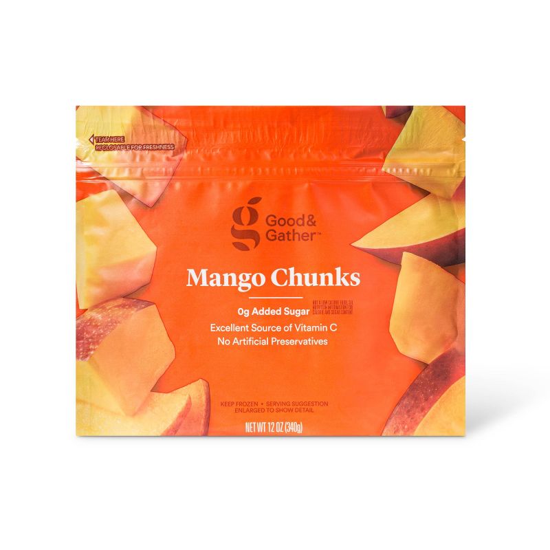 Frozen Mango Fruit Chunks - 12oz - Good & Gather&#8482;, 1 of 5