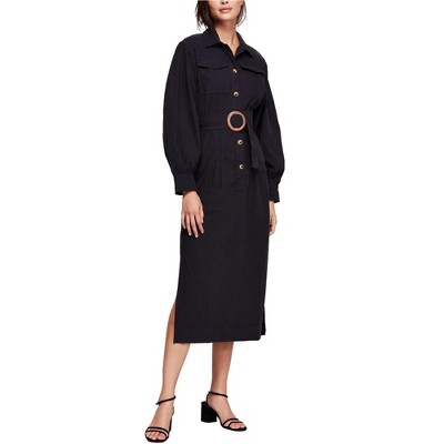 Free People Womens Audrey Shirt Dress