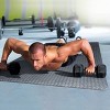 CAP Barbell Foam Diamond Plate Texture Gym Floor Mat - Black (6mm) - 3 of 3