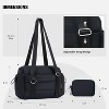 2 Set Mini Gym Duffle Bag with Wet Compartment and Coin Wallet, Small Tote for Workout, Sport, and Travel - 2 of 4
