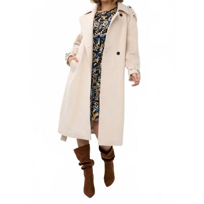 Women's Long Trench Coat - ESQUALO