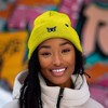 Dalix Butterfly Embroidered Beanie Insect Warm Winter Knit Hat for Women - 4 of 4
