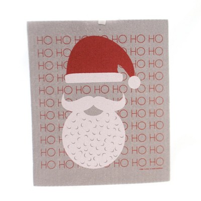 Swedish Dish Cloth 8.0" Santa Beard Premier Cloth Kitchen  -  Dish Cloth