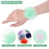 Unique Bargains Mesh Fabric Full Chiffon Flowers for DIY 12 Pcs - 2 of 4
