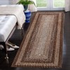 Living Room Rug, Washable Braided Rug, Non Slip Accent Carpet Braided Print, Indoor Rustic Area Rug Border Carpet for Bedroom Home Decor - 2 of 4