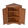 NicBex Bathroom Storage Cabinet,31.5 inch High Floor Coner Cabinet with Adjustable Shelves for Bathroom - 4 of 4