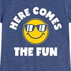 Girls' - Instant Message - Here Comes The Fun Fitted Short Sleeve Graphic T-Shirt - 2 of 4