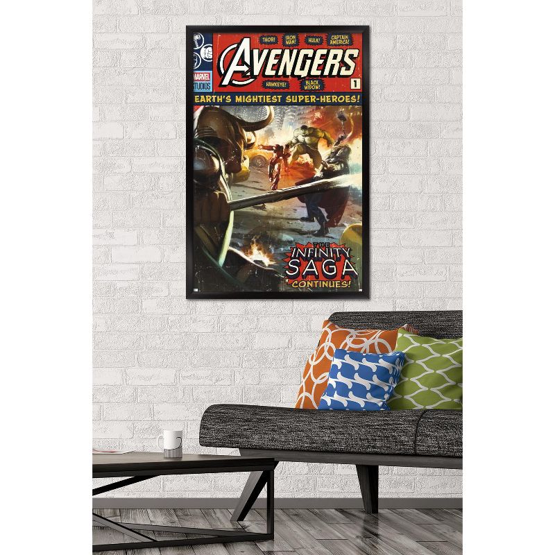 Trends International Marvel Comics Avengers: Infinity Saga - #1 Framed Wall Poster Prints, 2 of 7