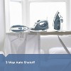 BLACK+DECKER Easy Steam Compact Iron for Clothes, Automatic Shutoff, Nonstick Plate, Light Weight, 1200 Watts - 3 of 4