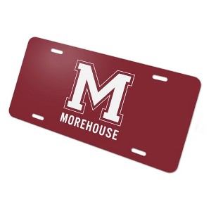 Morehouse College Primary Logo Novelty Metal Vanity Tag License Plate - 1 of 4
