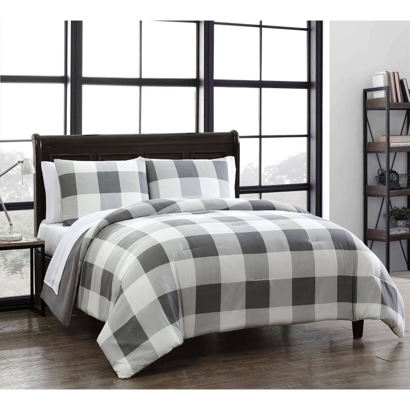 Buffalo Plaid Comforter Set - Geneva Home Fashion, 1 of 2