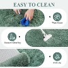 Runner Rug,Non-Slip Stain Resistant Fluffy Nursery Rug,Ultra Soft Shag Throw Carpet Solid Color Indoor Floor Carpet for Bedroom - 4 of 4