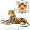 Lahari The Leopard - 42 Inch Stuffed Animal Plush - By Viahart - 4 of 4