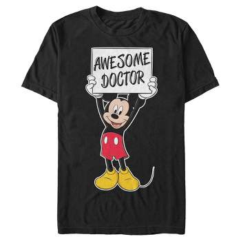 Men's Mickey & Friends Awesome Doctor Sign Mickey T-Shirt
